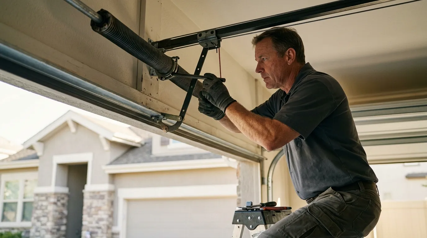 New Garage Door Installation for Crestview Homes in Crestview